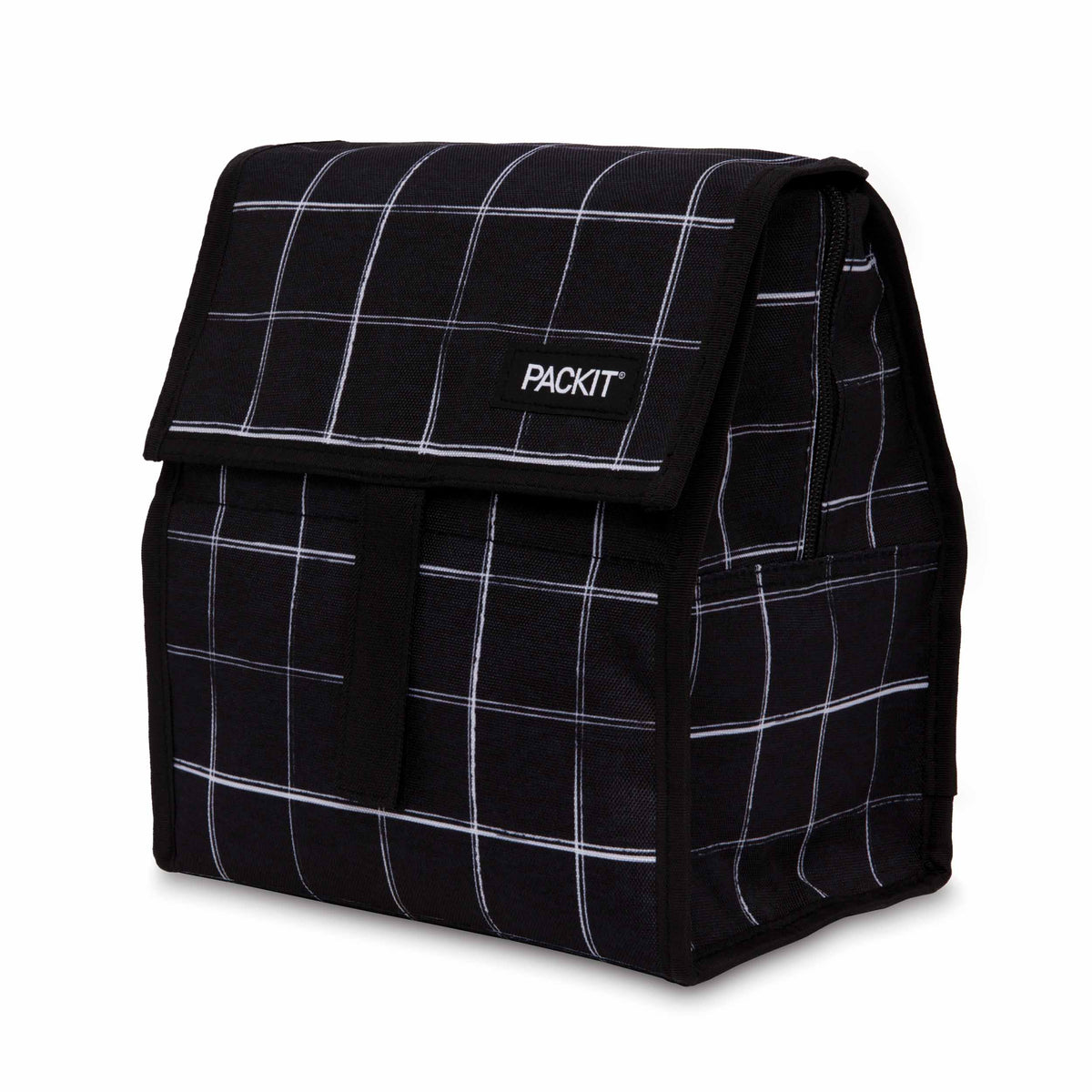 freezable-lunch-bag-k6 2022_Lunch-Bag_Black-Grid_Left_Lores.jpg
