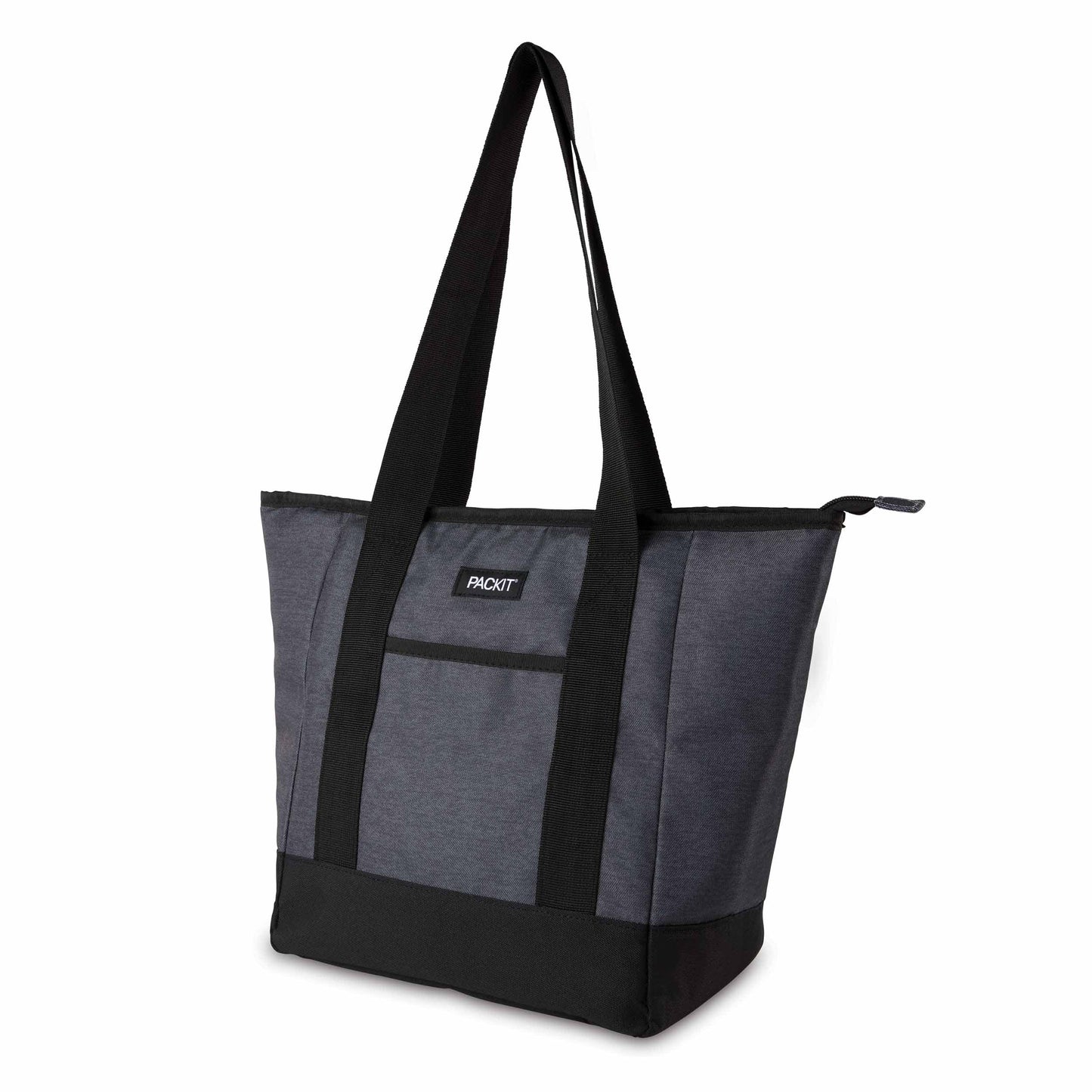 freezable-12-can-tote-cooler-r1 freezable-12-can-tote-cooler-city-charcoal-left-angled.jpg